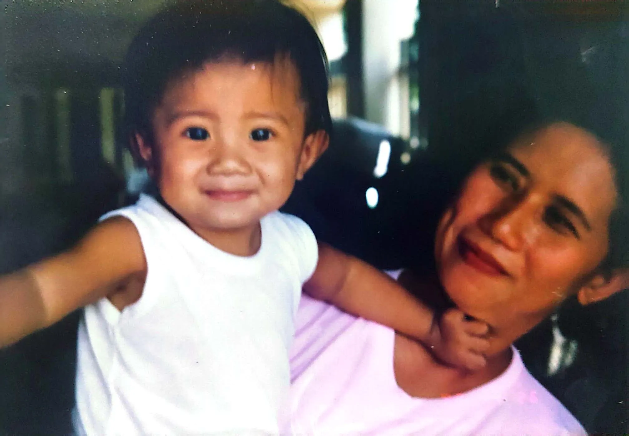 Me and mama when I was a baby